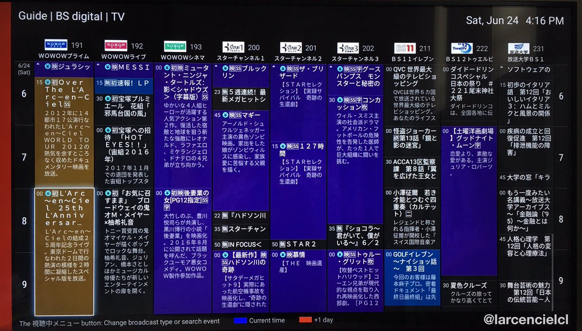 D Ark L Arc En Ciel 2 Hours Left L Arc En Ciel X Wowow L Anniversary Special Larcenciel ラルク Wowow
