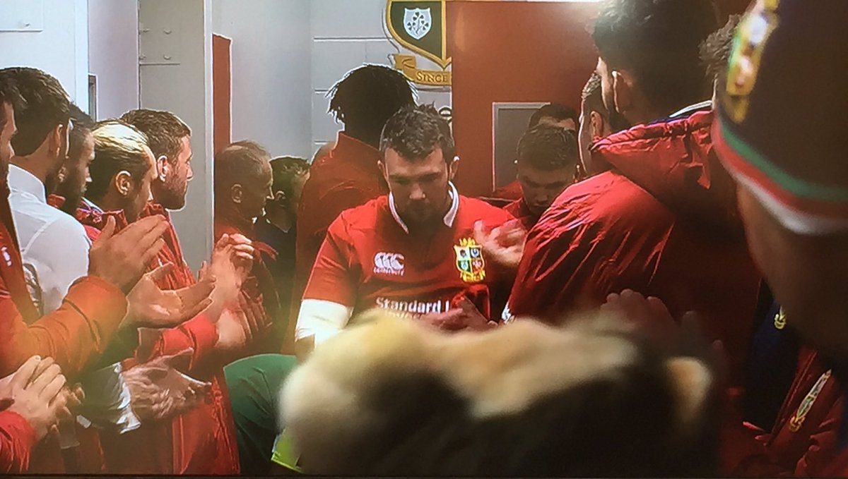 sportsdes's tweet image. Go get 'em, Peter!!  @peterom6 leads out #TheLions for the first test #NZLvBIL