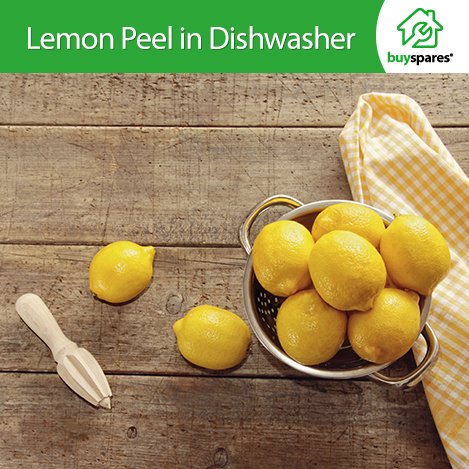 buyspares's tweet image. Tip #2 Place either a wedge of lemon or lemon peel in your dishwasher. The lemon will help to get rid of germs. #LemonHacks 🍋