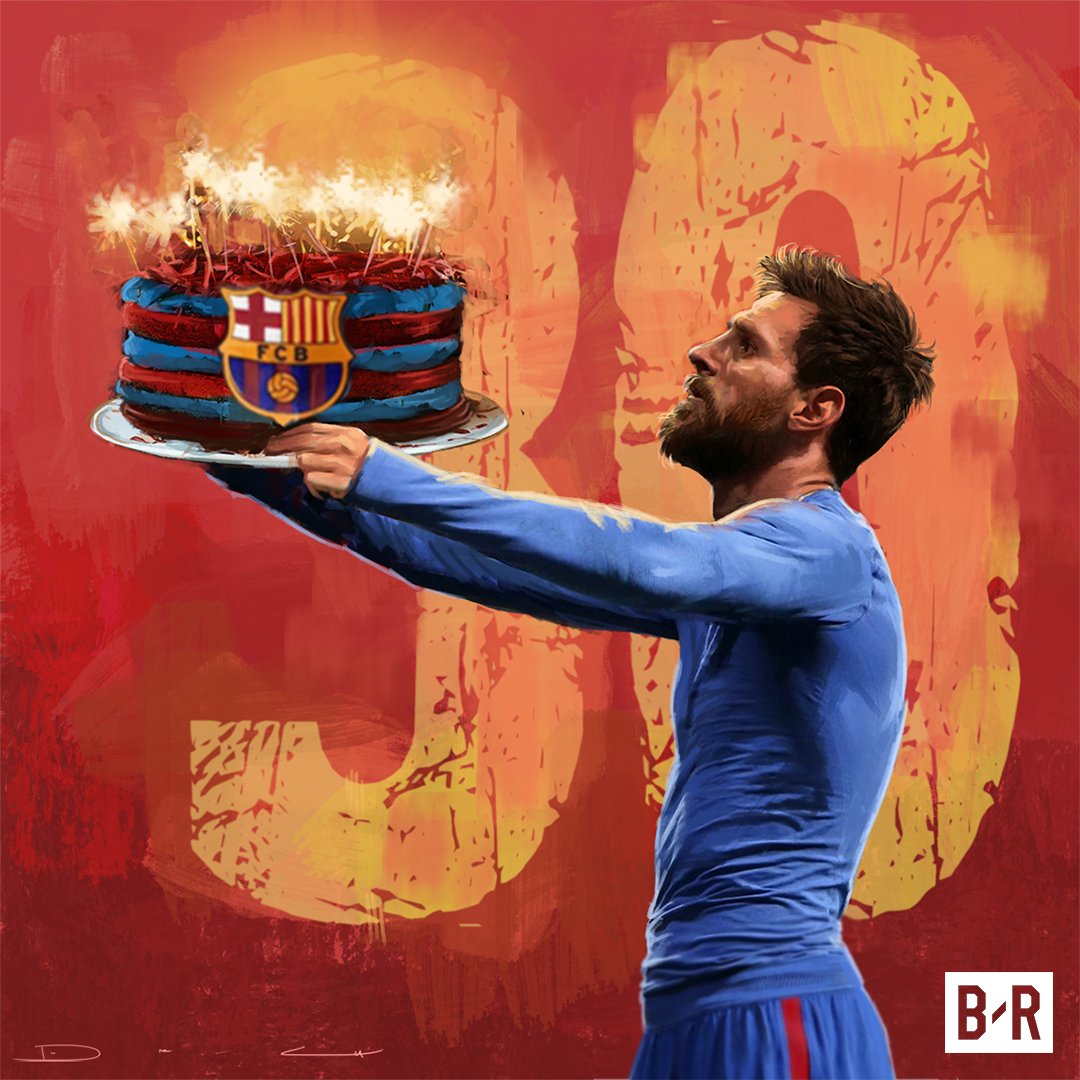 A landmark birthday for a special player happy 30th, Lionel Messi   
