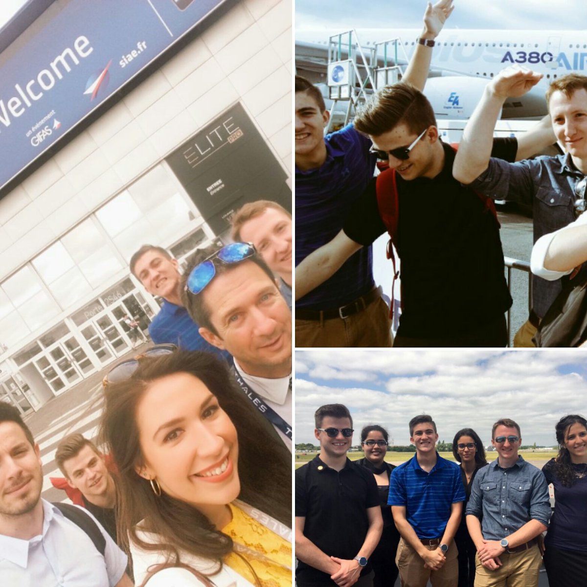 OJ_Poole's tweet image. Bon Voyage to #TeamDroneShell... #ThalesArduino @Jovl25 #Paris 🗼 #PAS17 ✈