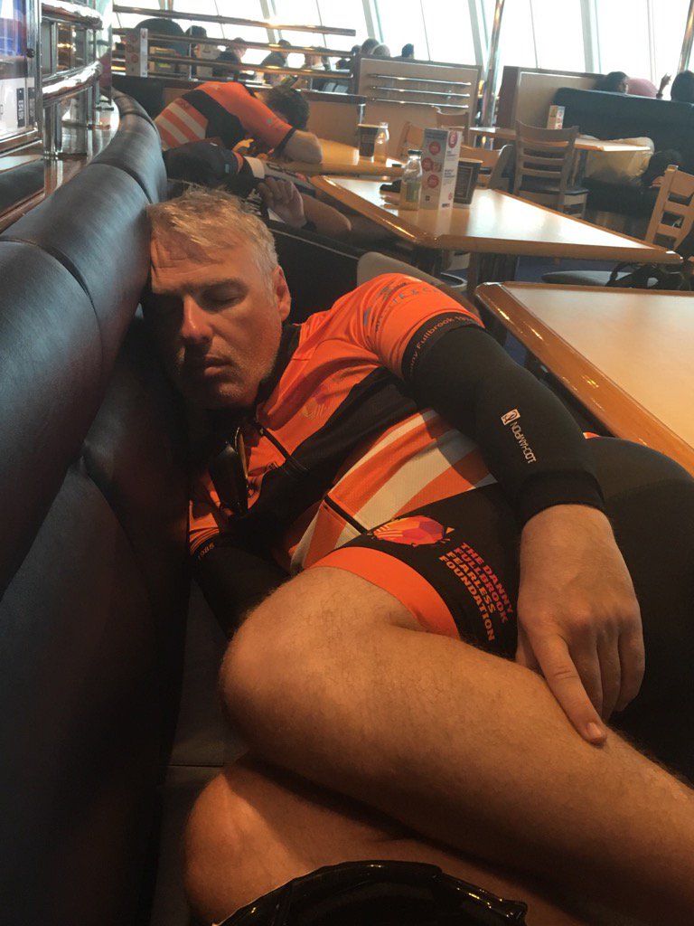 Fearlessdanny's tweet photo. There are some tired bodies on board this morning https://t.co/TXQKQeSTb6