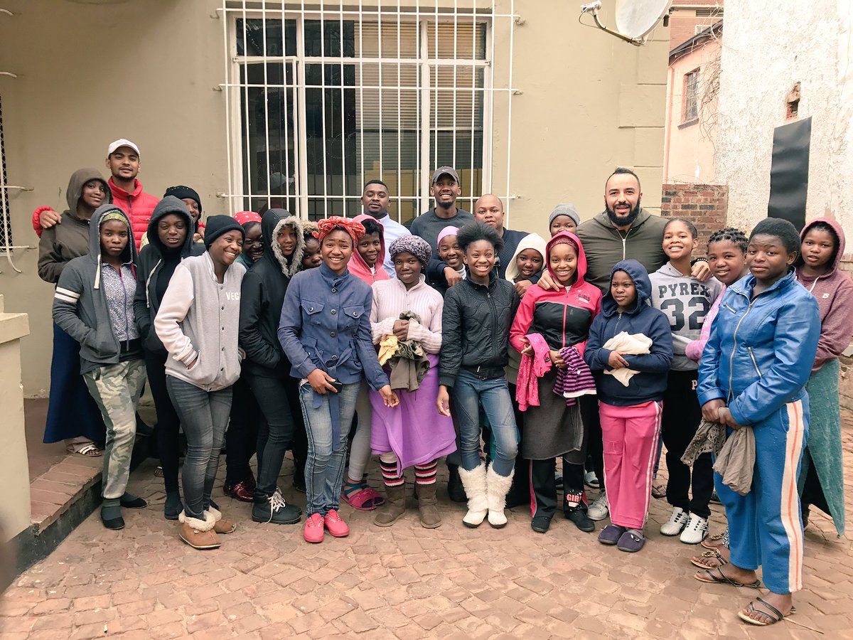 ShilungwaMhinga's tweet photo. Thank you for the #HugSA donations, the girls really appreciate the warm clothes... shout out @untiluntil_za ... stop child trafficking!!! https://t.co/dNoF9ZDNRW