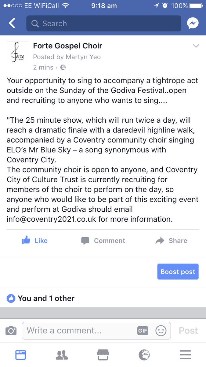 fortecov's tweet photo. 🎼Your chance to sing 🎶 @godivafestival! 
https://t.co/VzNdbkiQfu https://t.co/J36vZvgloo