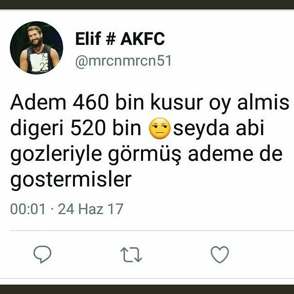 1loooooo's tweet photo. #survivor #ogeday #ogfc iftira atdınız hemde Ramazanda Allahınızdan bulun #akfc #adem https://t.co/5WP1V2LPtk