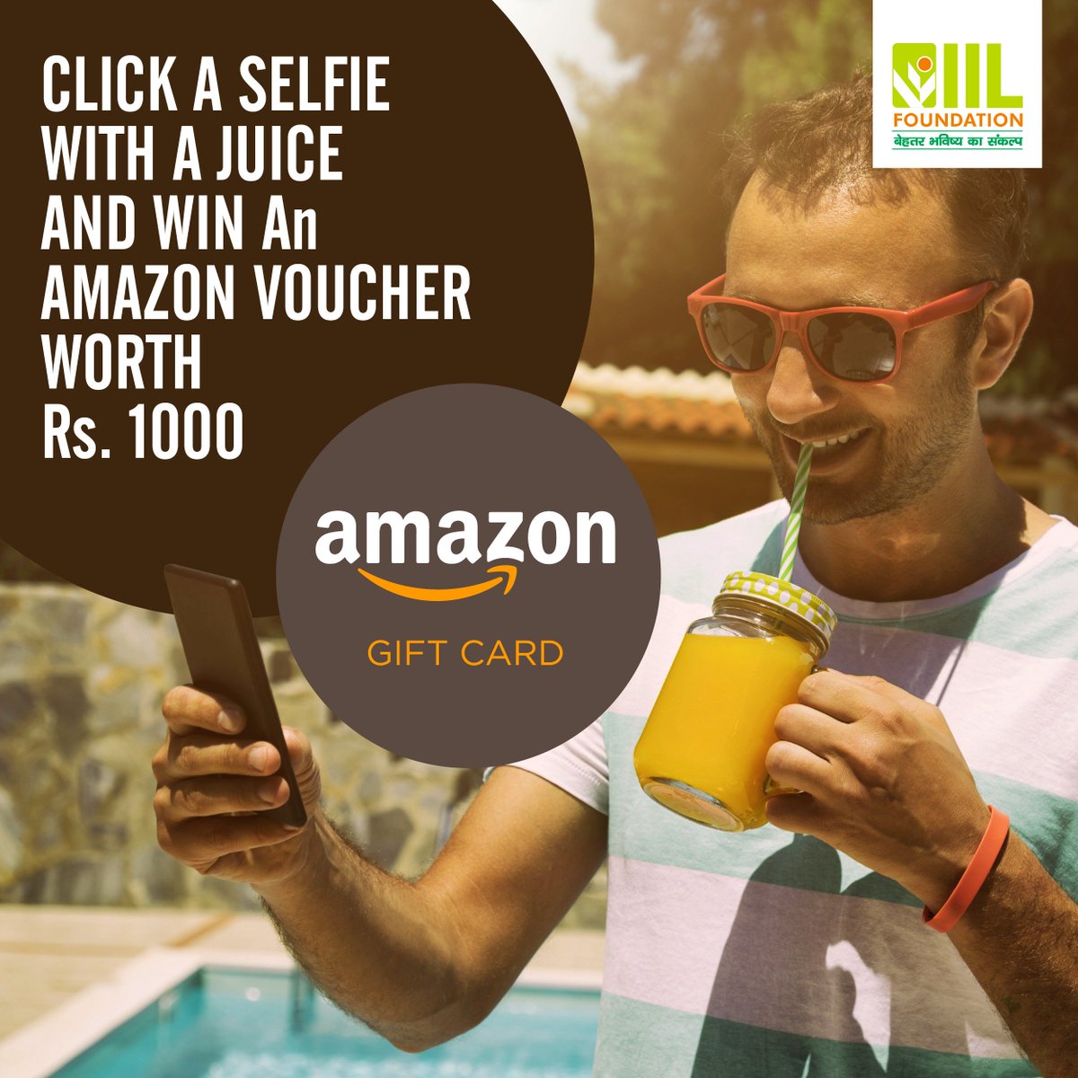 insecticidesltd's tweet photo. #Selfie #Contest Share your selfie with your favourite refreshment and you have a chance to win Amazon Voucher. #SelfieWithMyDesiRefreshemtn https://t.co/WxsL1NvR6I