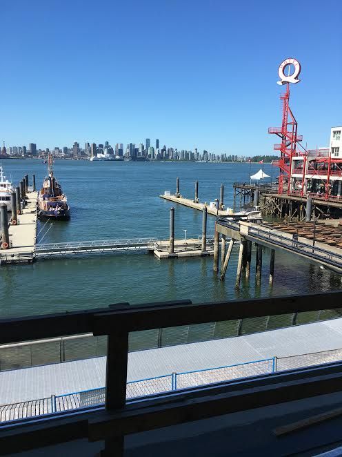 constructionw's tweet photo. Here's a little SNEAK PEEK of #PolygonGallery from the 2nd floor balcony, overlooking downtown Vancouver! #CCWsitetour #ConstructionWomen https://t.co/hQYQhzlkVi