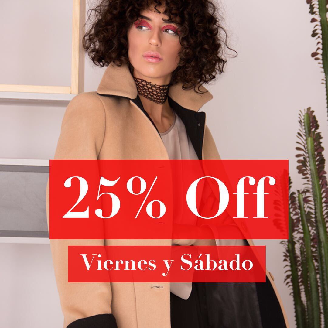 elien_uy's tweet photo. Hoy tenes todo el l día un 25% off en toda nuestra colección Ellauri 456 esq .Joaquin Núñez https://t.co/4wjJeDVKst