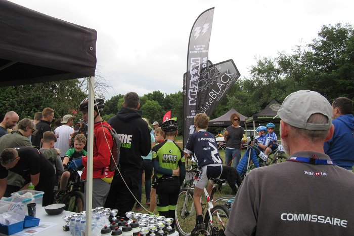 UK’s first inner-city dual slalom track at Parkwood <a href="/theoutdoorcity/">The Outdoor City</a> was packed today for the Midland XC <a href="/BritishCycling/">British Cycling</a> race #ShareYourRide