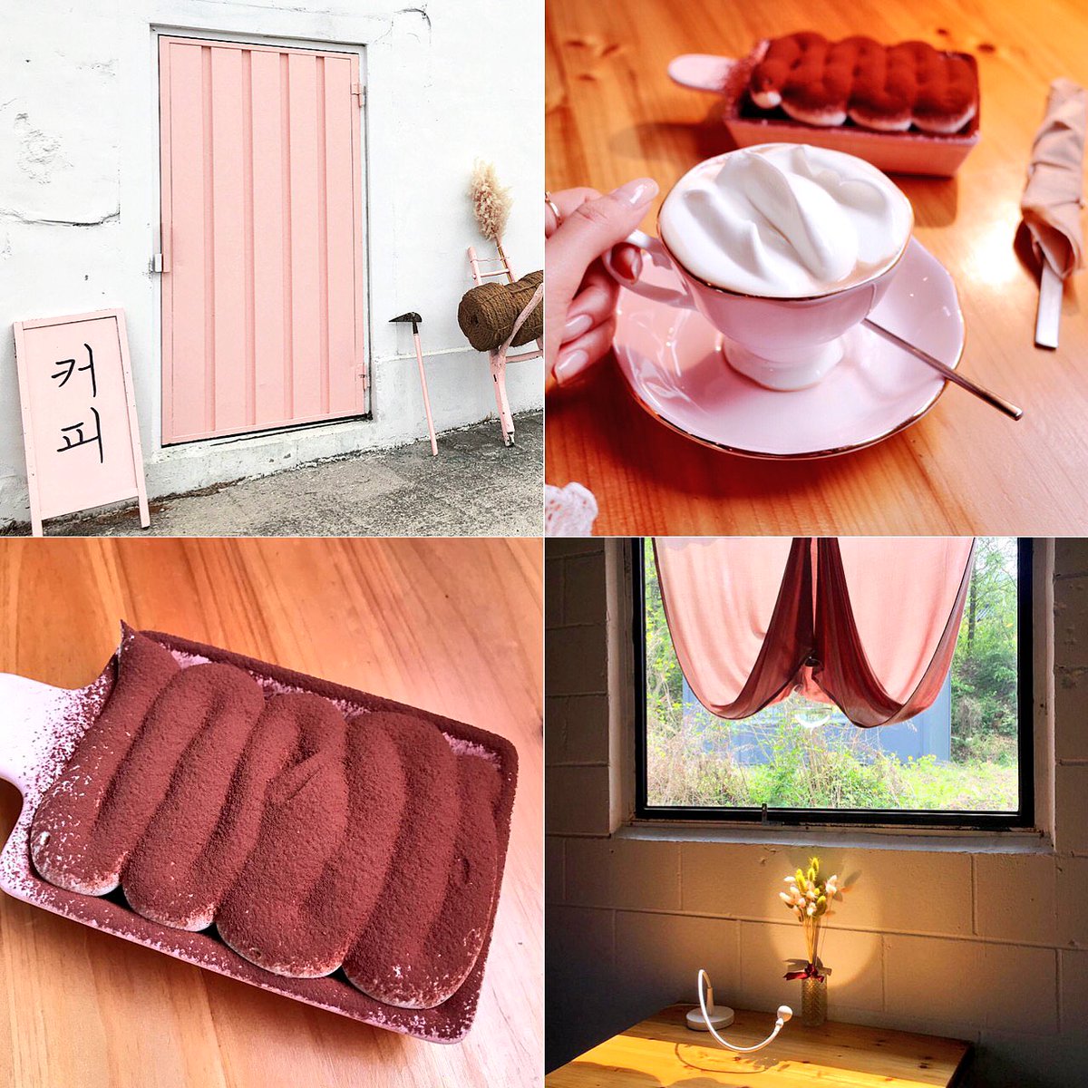 wababa_korea's tweet photo. 🌸🍓🌸🍓🌸🍓🌸🍓🌸

可愛いフォトゾーンピンクカフェ☕️
【 #아인슈페너 🍼💟 】

美味しそうなイチゴケーキと
ふわふわティラミスがあるお店💗

📍位置📍
京畿道南楊州市和道邑鹿村路87-69

#韓国情報
#ワババ #wababa #와바바

🌸🍓🌸🍓🌸🍓🌸🍓🌸 https://t.co/UQZZ2a9jSC