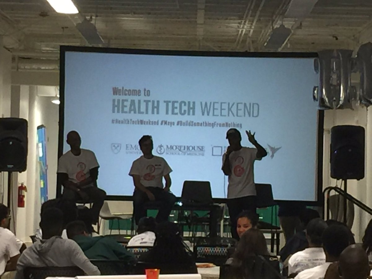 QiMata's tweet photo. Kicking off #healthtechweekend @TechSquare https://t.co/oBJqBQGxA1