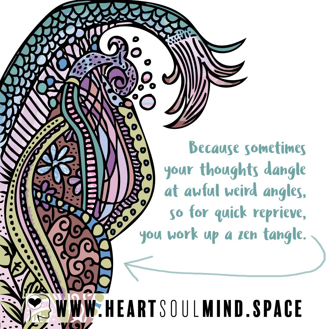 HeartSoulMind1's tweet photo. For you: a zen tangle and playful poem about zen tangles.
#zen #doodle #poem #poetry https://t.co/8UWJS7XScS