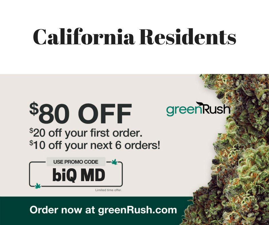 #Califorina Residents - Green Rush: The #Uber of #Cannabis Delivery - Promo code 'biQMD" bit.ly/GreenRush_biQMD