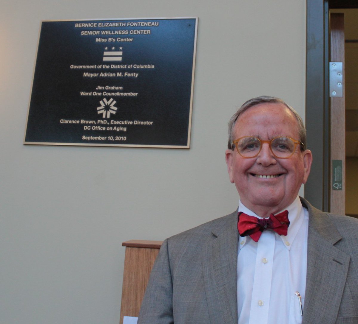 MarysCenter's tweet photo. We honor our good friend, former #DCCouncilmember #JimGraham, who will be remembered at a service in DC today. Rest In Peace, Jim. https://t.co/VHQK6gu4lT
