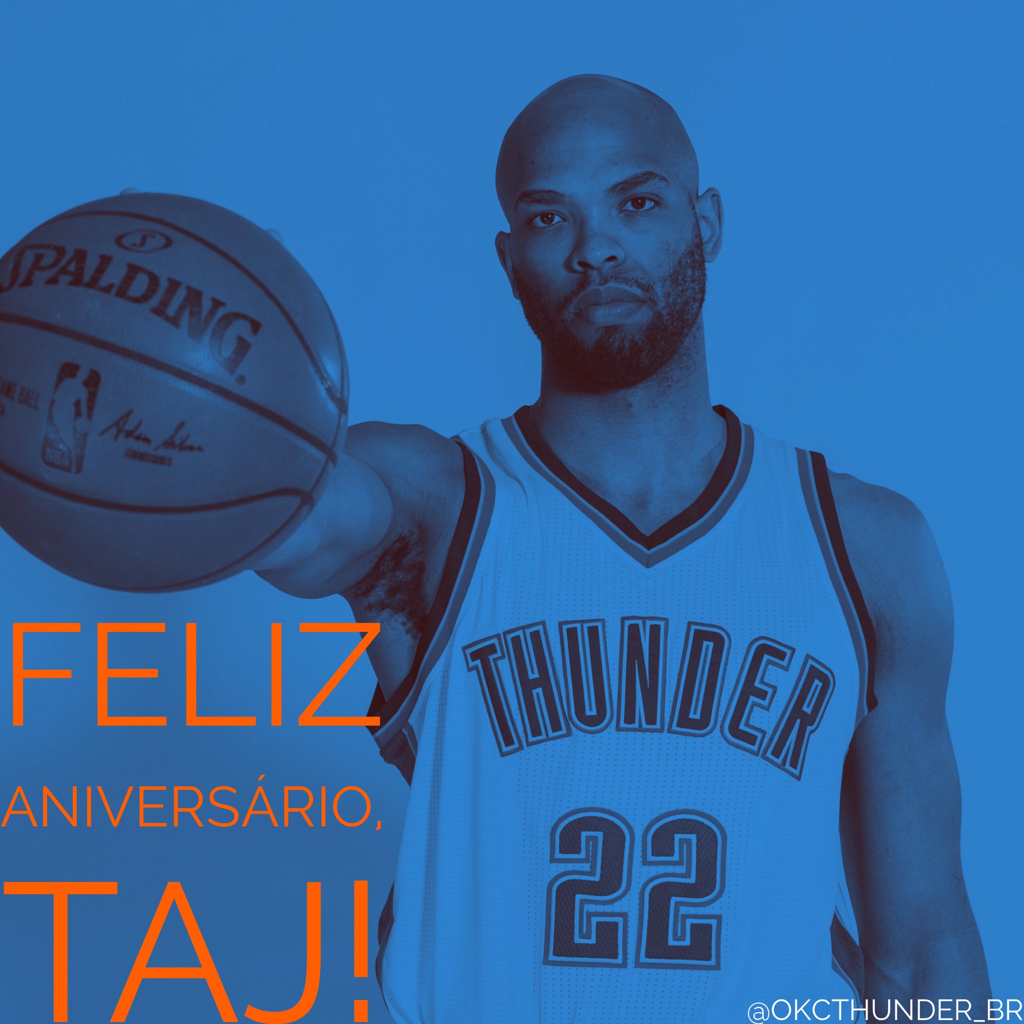 Hoje é aniversário do nosso pivôzão Taj Gibson!

Happy birthday,     