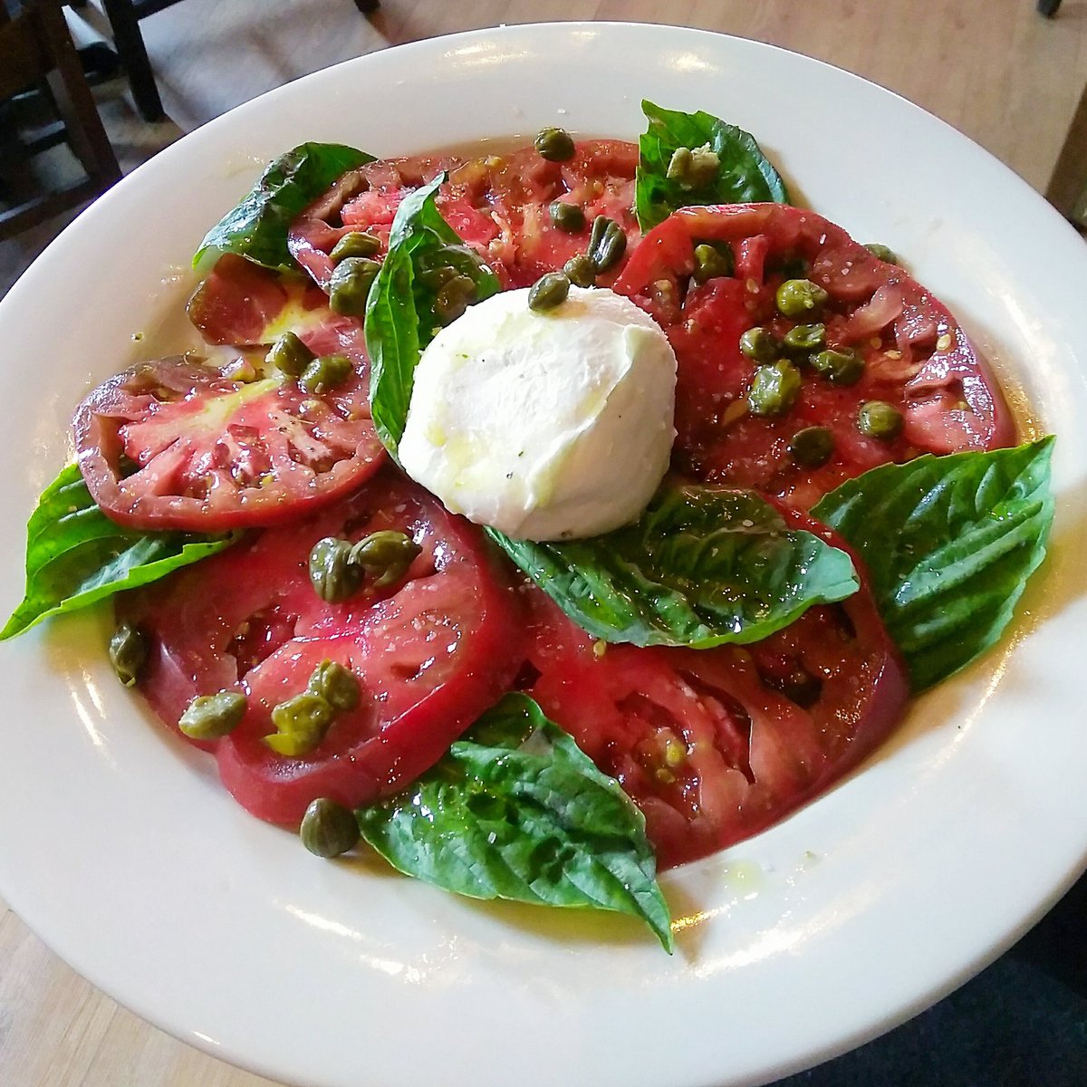 oreganopizzeria's tweet photo. This is out #UglyCaprese 
This could also be your lunch 😀 
#LetsGoToOregano https://t.co/RJOQquf2fL