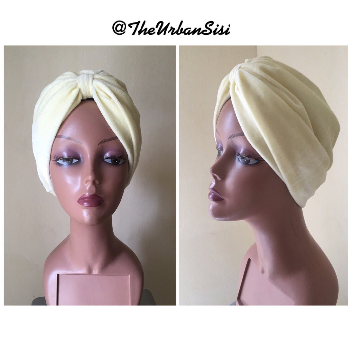 TheUrbanSisi's tweet photo. 'THE MELLOW YELLOW' Turban Cap
PRICE- 3500
#TheUrbanSisi #Turbans #Turbanstyles #Junecollection https://t.co/6fpf2TQErv