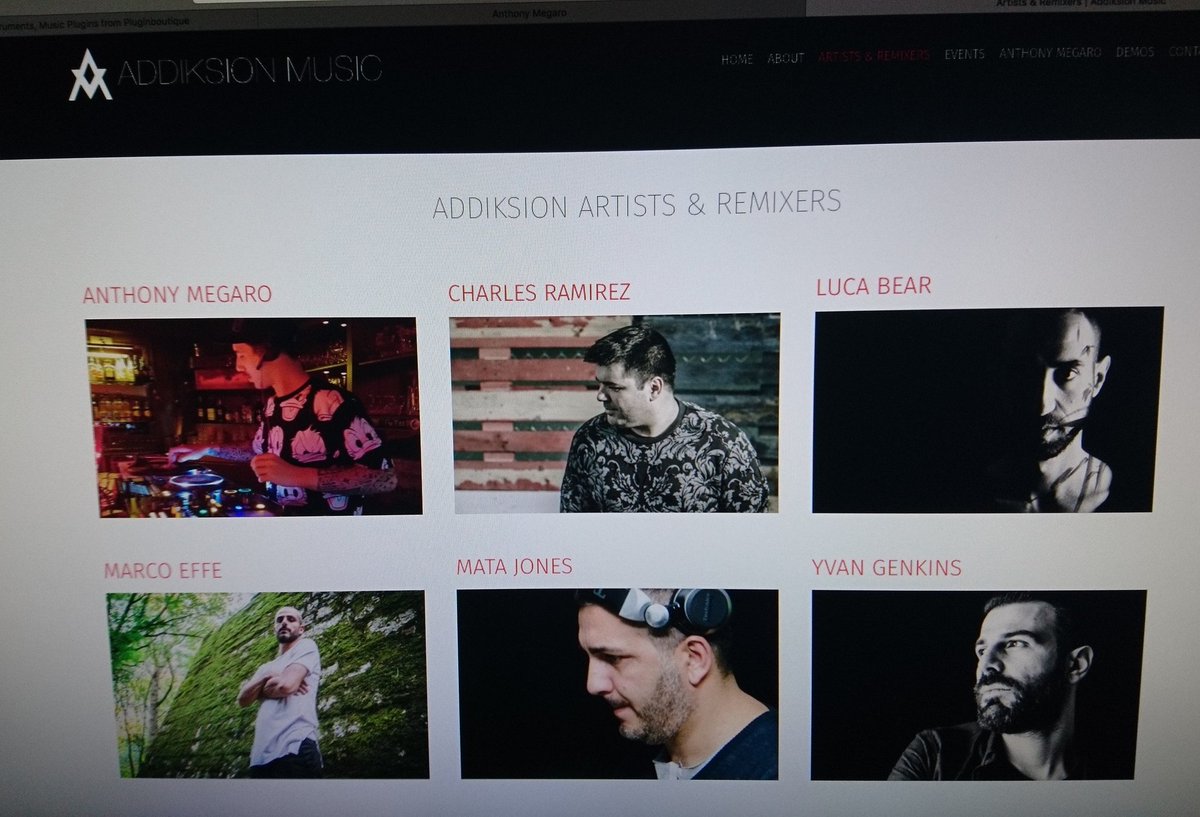 AddiksionMusic's tweet photo. Happy to present you our website.
https://t.co/o5PEM3LWgs
#yvangenkins #charlesramirez #marcoeffe #lucabear #anthonymegaro #matajones https://t.co/fKQ1yRT8N8