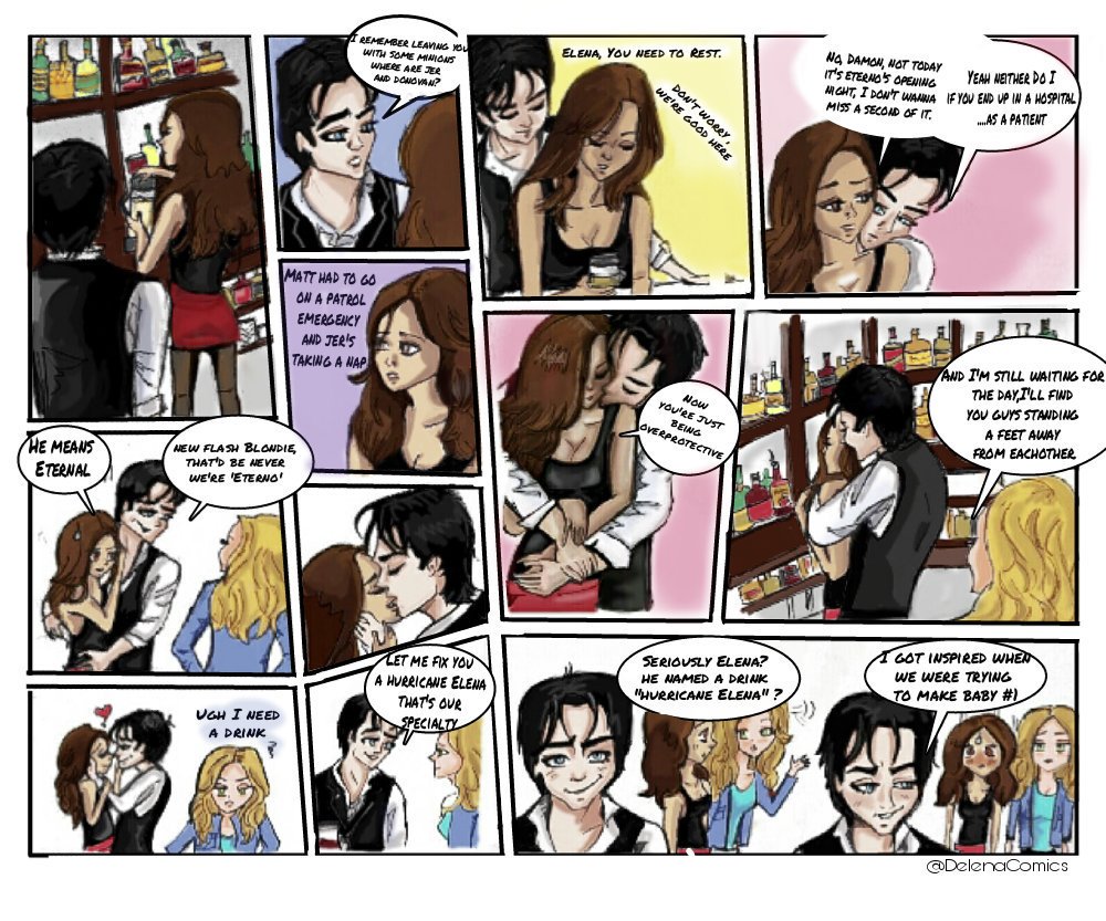 DelenaComics's tweet photo. Comic Strip: 'Cheers To New Beginnings'
Writer: @Delenachronicle 
Artist: @WoahDeIena  
 
#DelenaComics https://t.co/2hpB9ynDoJ
