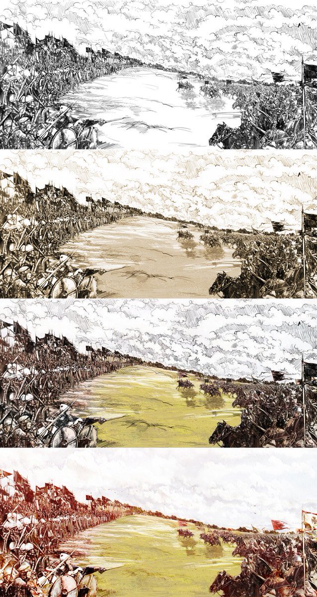 1066TTMM's tweet photo. Playmat art. Card game of War &amp; History on @Kickstarter https://t.co/RzTqWFgb5R #1066TearsToManyMothers #Battle1066 #battlefield #wargames https://t.co/Mkrz0msD8E