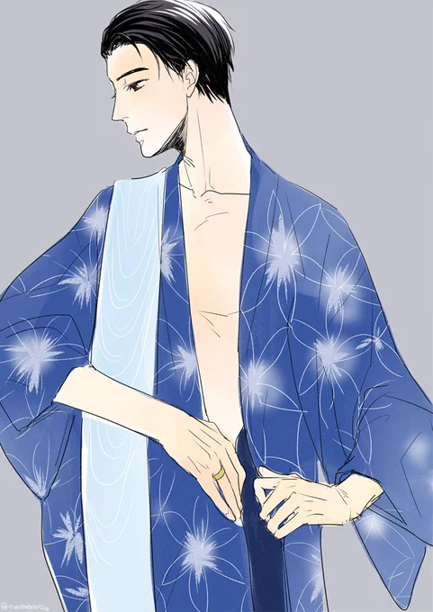 自分でぱぱっと浴衣を着られる24歳男性ってとても良いな…と思います。 