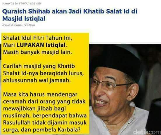 Saran saya..di jakarta masjid banyak loh,dan cari sunnah nya sholat di lapangan!!jika munafikun bicara dalam masjid,gak ada manfaatnya