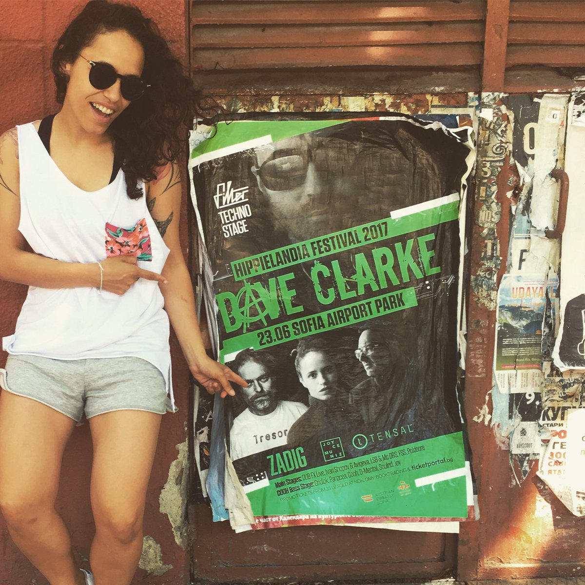 Joycemunizmusic's tweet photo. Streets of #sofia thanks @hippielandiafestival for having me next stop #plovdiv first #fluca dayparty & #bedroomclub at the night https://t.co/JBYY2xusK6