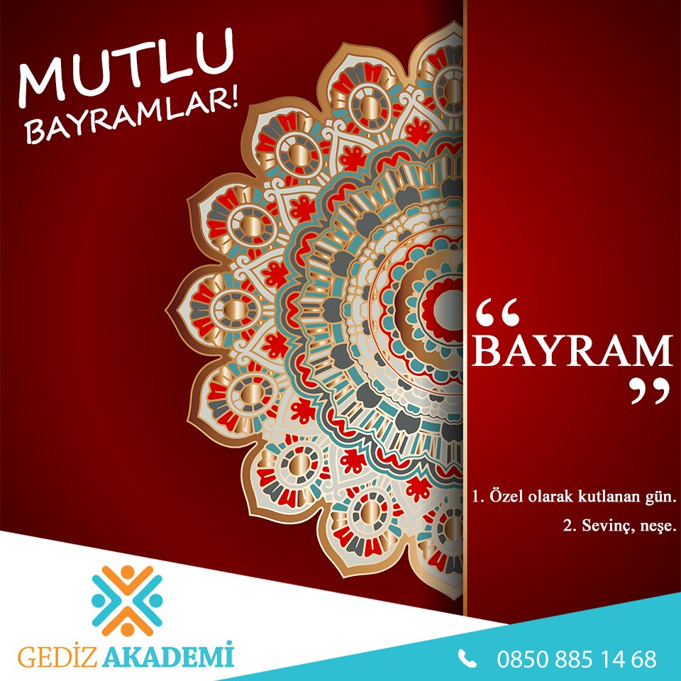 GedizAkademi's tweet photo. #TDK #sevinç diyor, #neşe diyor. Söz konusu bayram olunca, kimse güzelliklerin önünde duramaz. Herkese #İyiBayramlar :)
#GedizAkademi https://t.co/cB435Cetv1