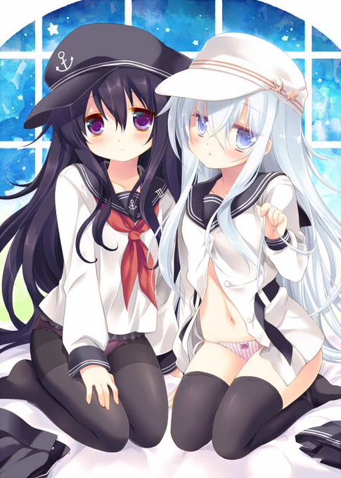 サンクリで出した本がメロンさんで販売開始されていましたぞよ https://t.co/ExsYhXfpSk 私がヴェールヌイのまんがを描き、いづみさんが暁のまんがを描きました。いずれもいやらしい方面のアレです。よろしくおねがいします 