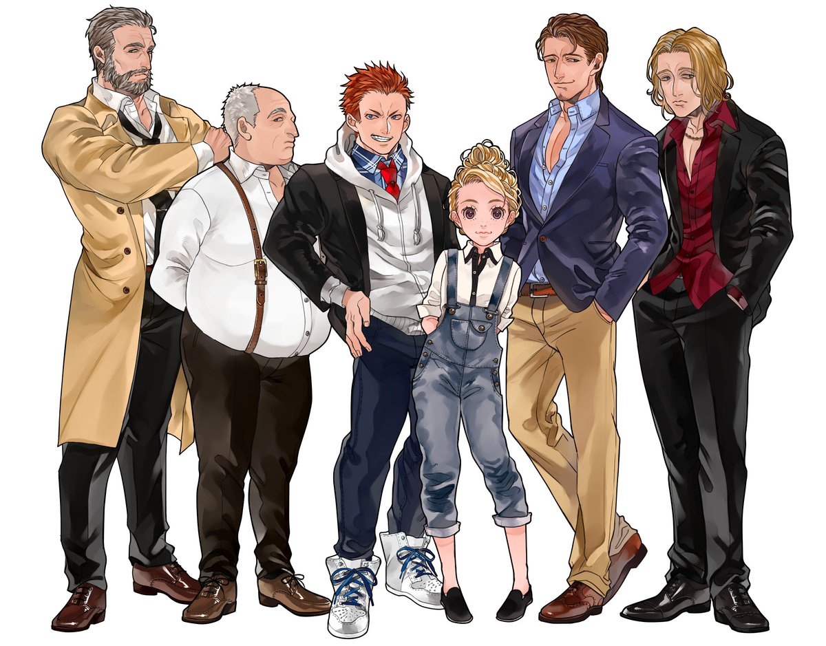 スドウミノル おっさんのイラストだけで興味を持ってくれる方へ届け 一部女の子とかも混じってますが おっさん好き増えろ