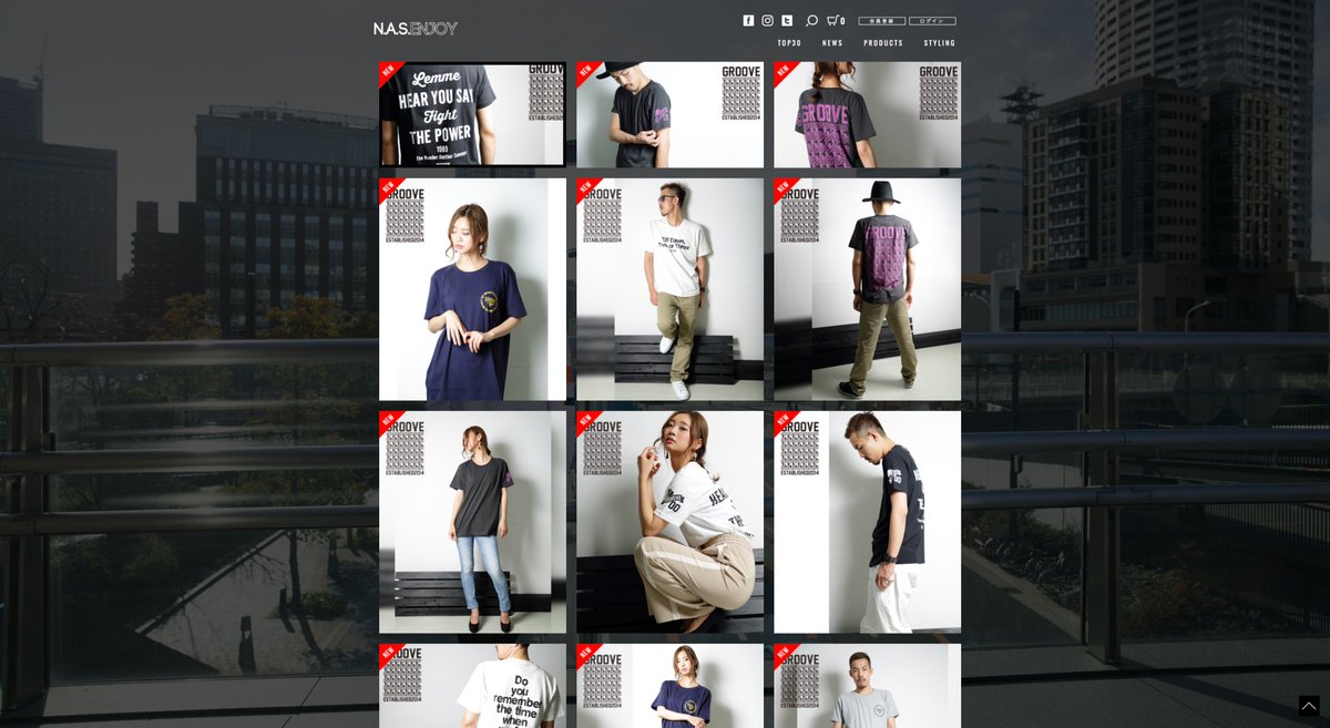 NAS_ENJOY's tweet photo. STYLING
🖥&amp;📱⇨https://t.co/3J1KZy5NCy
#NASenjoy #Groove #7AVE
#fashion https://t.co/UVuYgXcFji