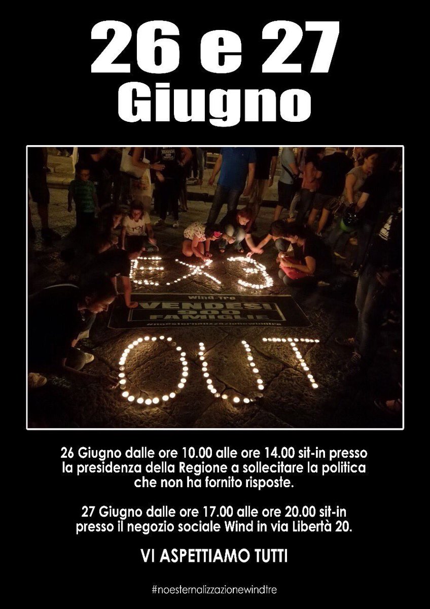 basivy's tweet image. #noesternalizzazionewindtre