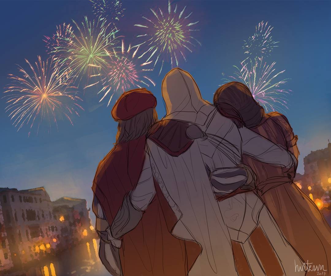 -No se le ha olvidado que es el cumpleaños de Ezio.-
// Gracias hvit-ravn por tanto. //