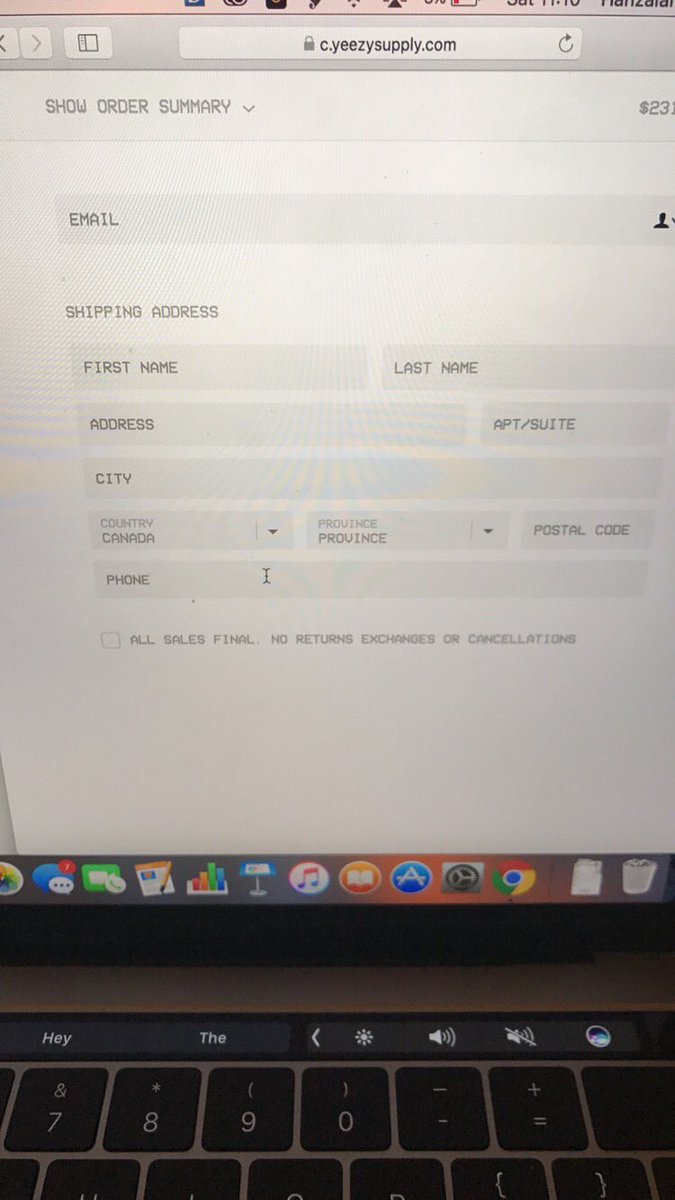 yeezy supply cart link