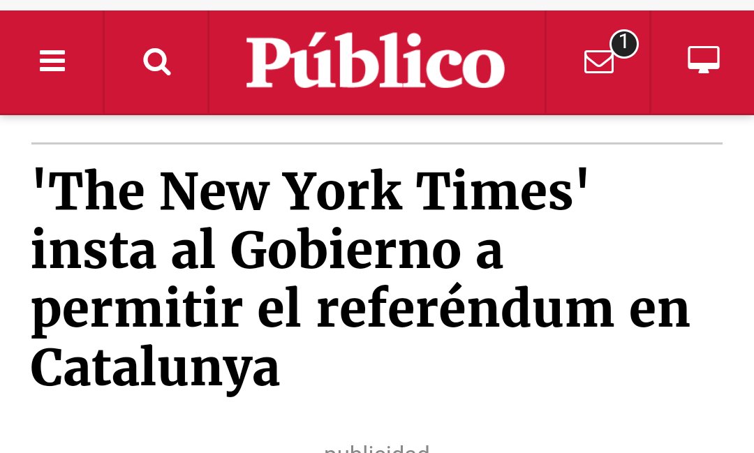 Yo_Soy_Asin's tweet photo. A partir de ahora The New York Times pasan a ser unos peligrosisimos bolivarianos antisistema en contubernio con el terrorismo rojo.... https://t.co/z8vGv9vQ1l