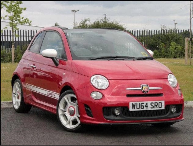 SwanswayAbarth's tweet photo. This Sizzling #SolidRed #Abarth is now only £10,995! Come down and view it today. It could be the #PerfectMatch https://t.co/9L46fz5gl0 https://t.co/W4JM2FBh2v