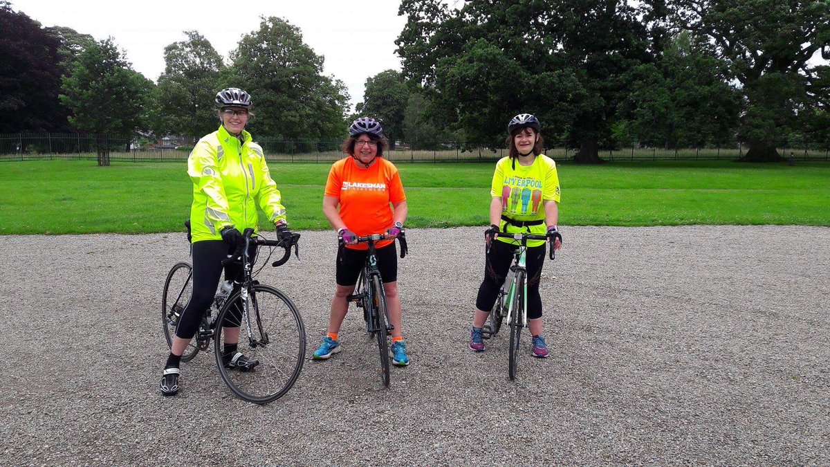 NicolaJackson13's tweet photo. First ever parkrun straight off 13 mile bike ride with @wilson_beckie & Helen #windy #gotabitlost #loveparkrun https://t.co/Svk83Zryhs