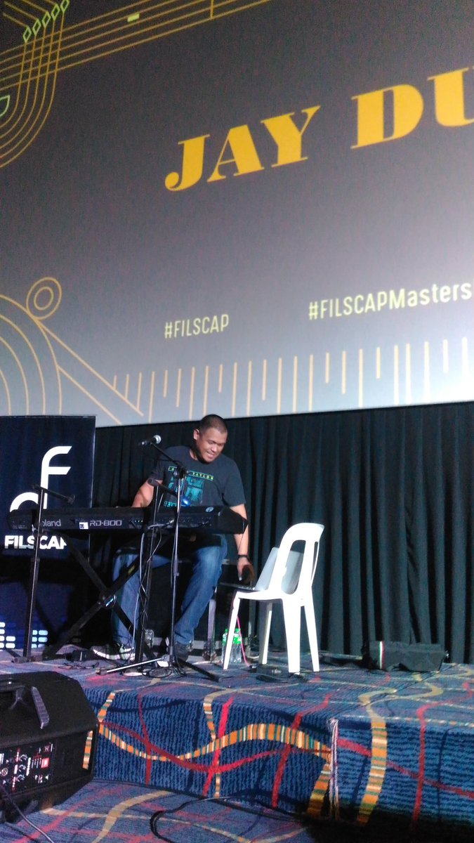 OppaLec's tweet photo. Summary of my whole day. Wow. Just wow. #FILSCAP #FILSCAPMastersLecture https://t.co/M5Sc1J4es2