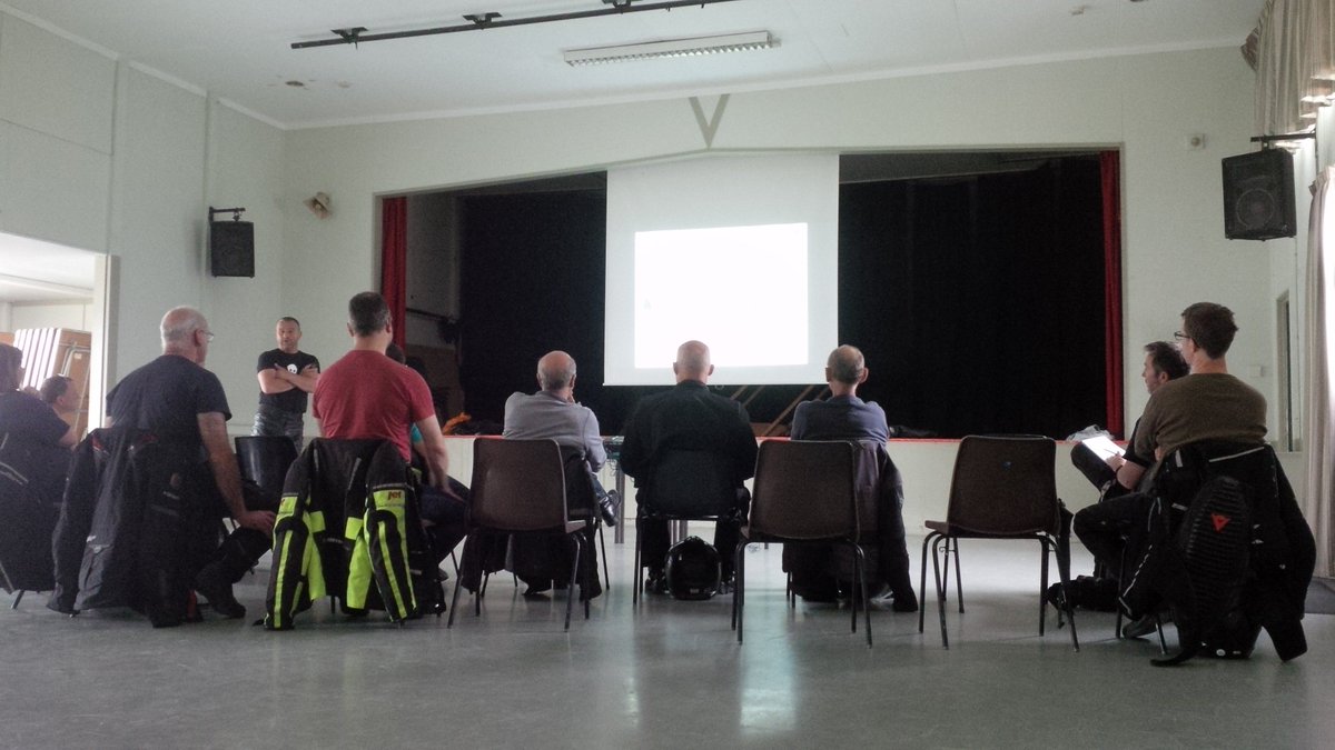 IggyLucas's tweet photo. Associate Advanced Riding Theory Seminar, understanding the system of motorcycle control with @WeyValleyIAM https://t.co/cGMSiIvpGL