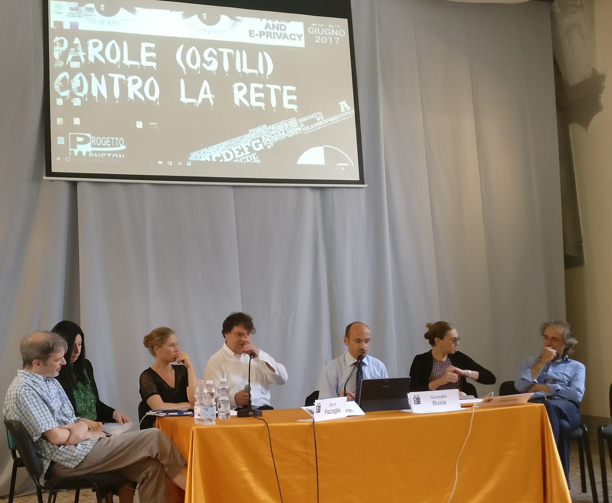 gbgallus's tweet photo. Inizia la tavola rotonda sul diritto alla #conoscenza. #eprivacy17, introdotta da Giuseppe Busia, segretario generale del #Garanteprivacy https://t.co/cYFYoe9xxq