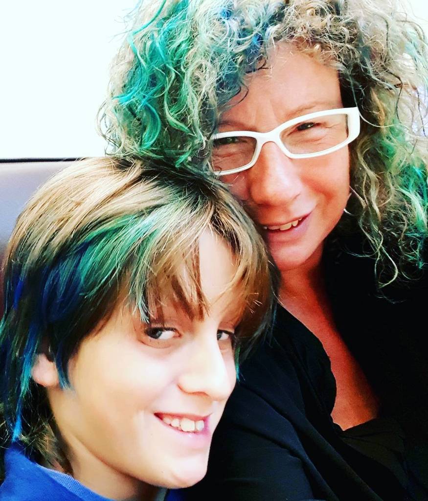 Mom &amp; Son go Blue &amp; Green for our Italian adventure #familytravel #rtw ift.tt/2s6SJRf