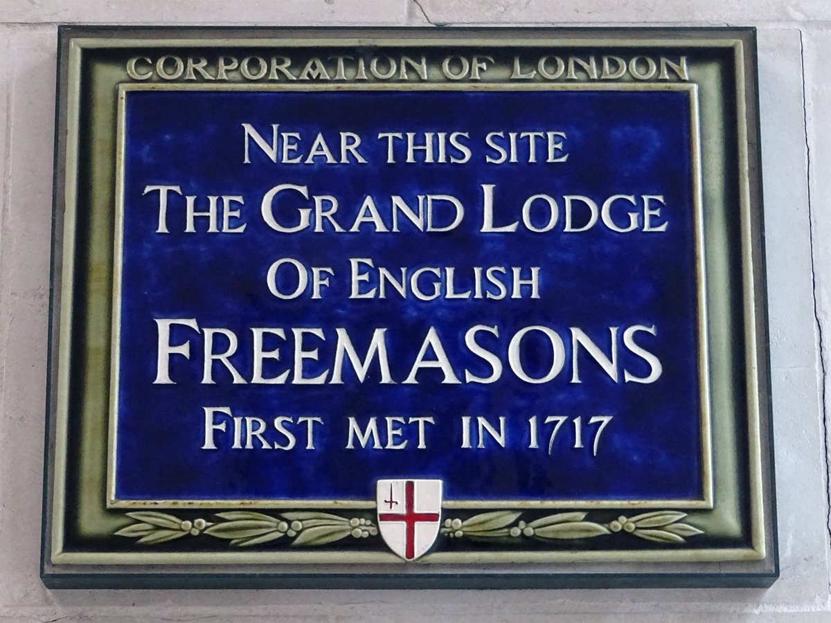 UGLE_GrandLodge's tweet photo. 300 years ago today, four London lodges came together at the Goose &amp; Gridiron Tavern and formed the first Grand Lodge in the world #UGLE2017 https://t.co/ajSrBPdltk