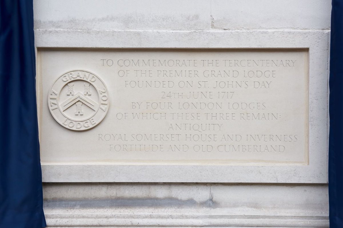 UGLE_GrandLodge's tweet photo. 300 years ago today, four London lodges came together at the Goose &amp; Gridiron Tavern and formed the first Grand Lodge in the world #UGLE2017 https://t.co/ajSrBPdltk