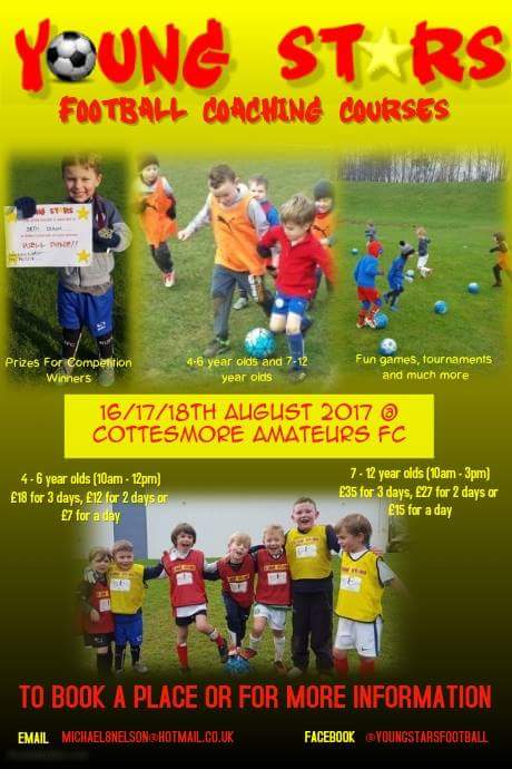 Active Rutland (@activerutland) on Twitter photo <a href="/youngst4rs/">Young Stars</a> #football coaching courses this August at <a href="/Cottesmoreafc/">Cottesmore AFC</a> for 4 - 12 year olds. #Rutland <a href="/youngst4rs/">Young Stars</a> #football coaching courses this August at <a href="/Cottesmoreafc/">Cottesmore AFC</a> for 4 - 12 year olds. #Rutland