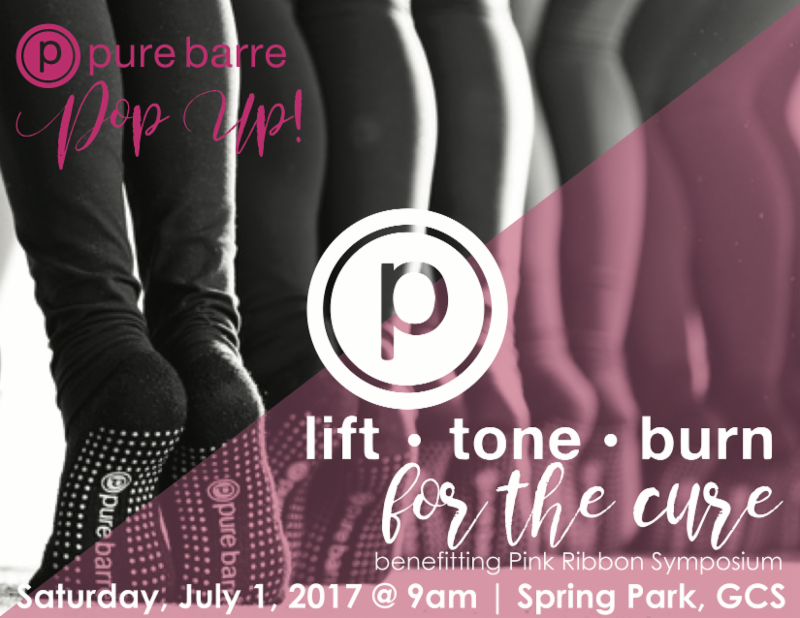 pinkribbonsymp's tweet photo. LTB for the Cure | A Pure Barre Pop-Up Class #PRSClay #PureBarre #LiftToneBurn #FortheCure https://t.co/TCm2OozQHo https://t.co/pZAmaEVSdp