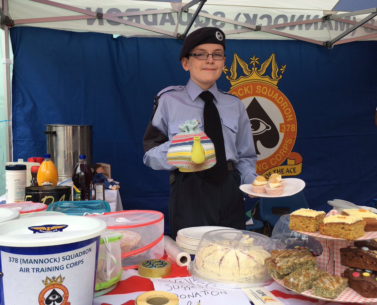 378ATC's tweet photo. We're out in force in Wellingborough supporting the town's #armedforcesday raising funds for @SSAFA and @378ATC too. #aircadets #378MCO https://t.co/IL27DtRh0j