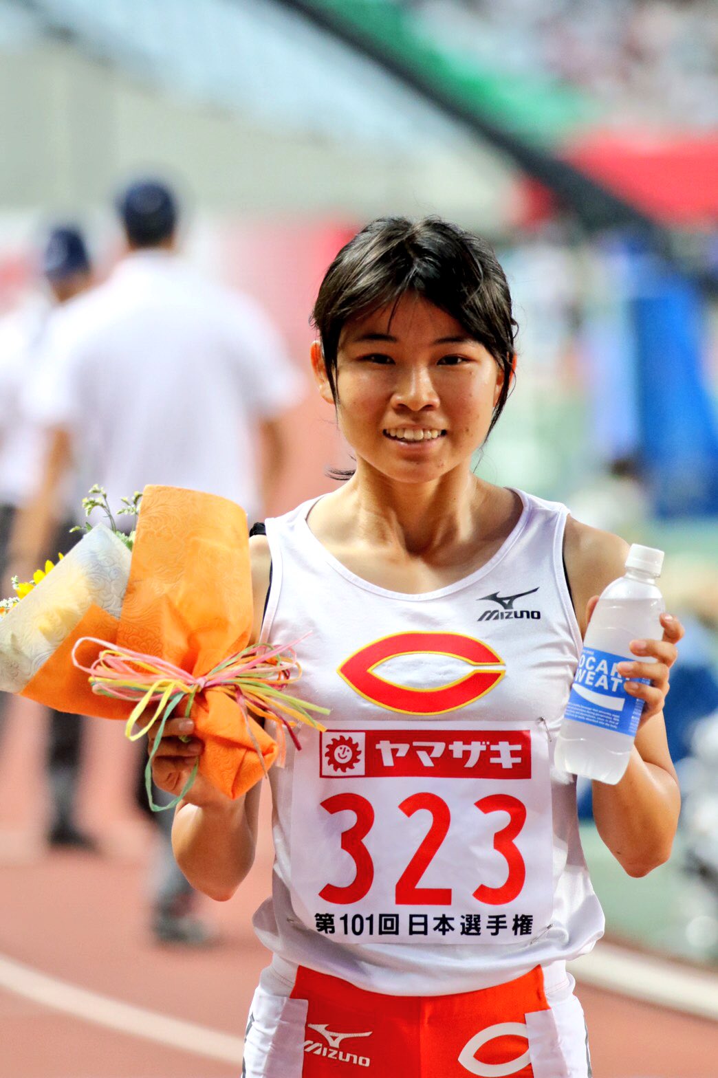 中央大学陸上岩田優奈 