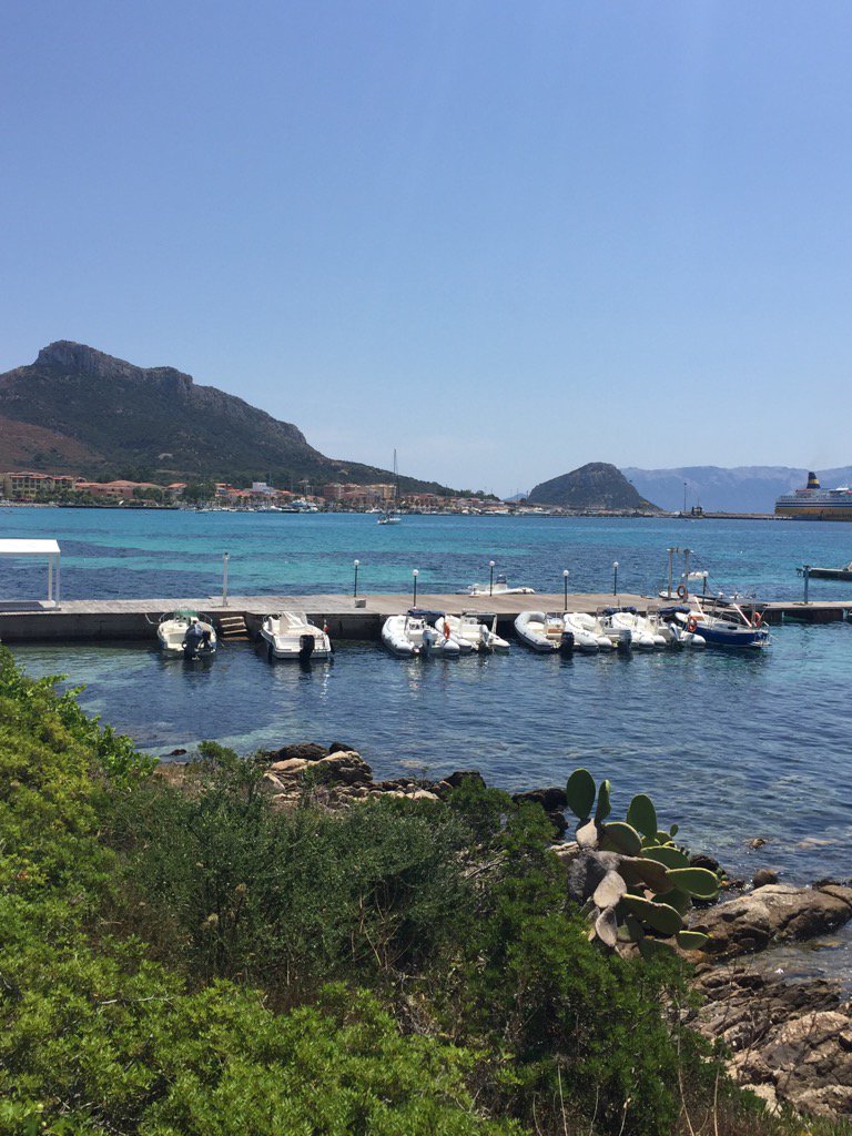 zdwigder's tweet photo. Our flight to Venice was canceled, so Sardinia. https://t.co/cafbPbX0vy