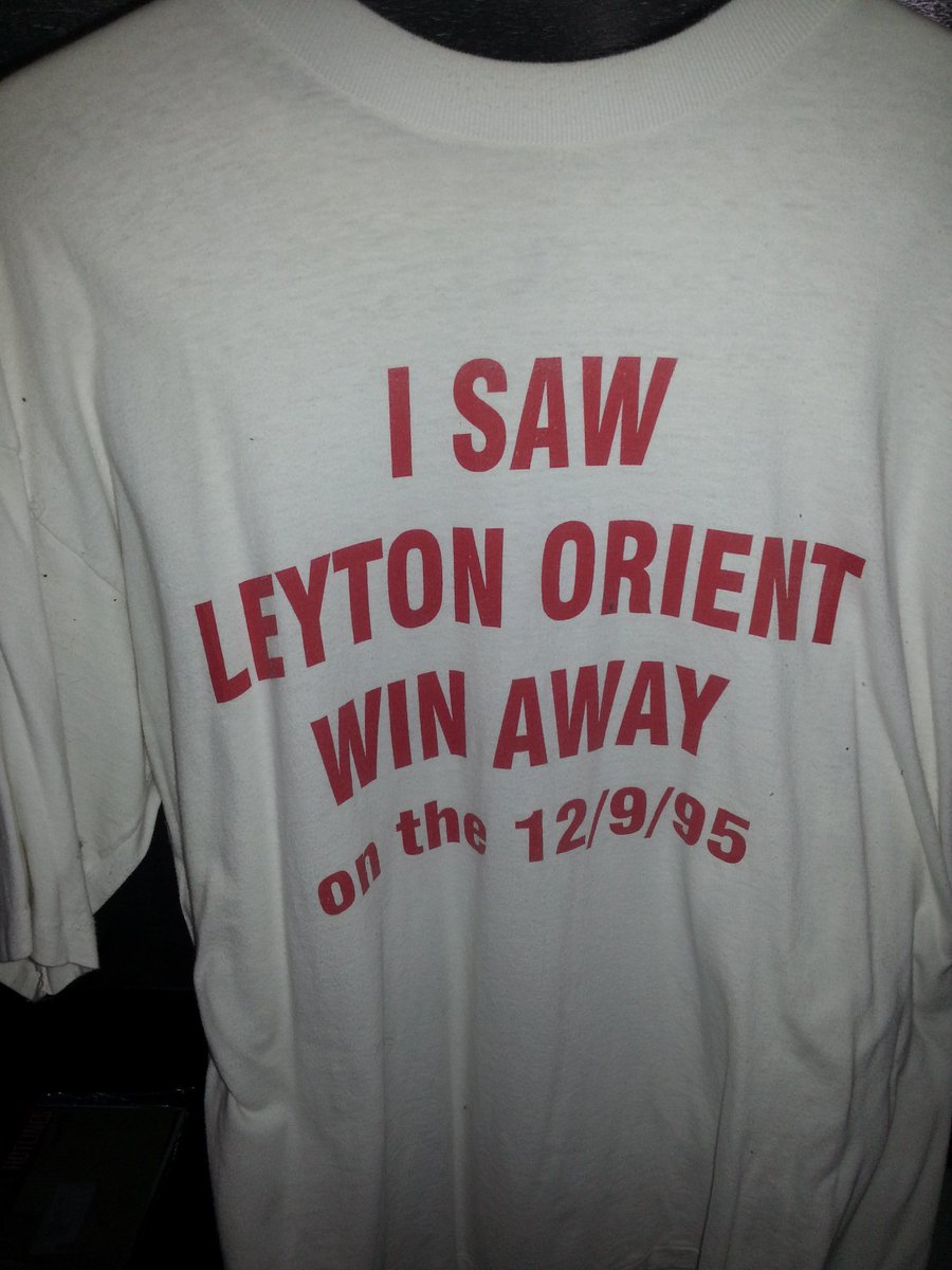 BritLionDevizes's tweet photo. So my #Becchettiout T-Shirt worked! Todays wear reflects the end of a lesser #LOFC nightmare. Great delight at Northampton! @OrientOutlook https://t.co/sFRbdaEM5R