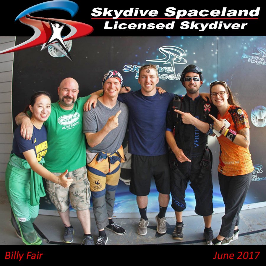 SDSpaceland's tweet photo. Big Shout-out to Billy Fair for receiving his A license! #spacelandgrad #ALicensegoingonDLicense https://t.co/JZZ38HCpp3
